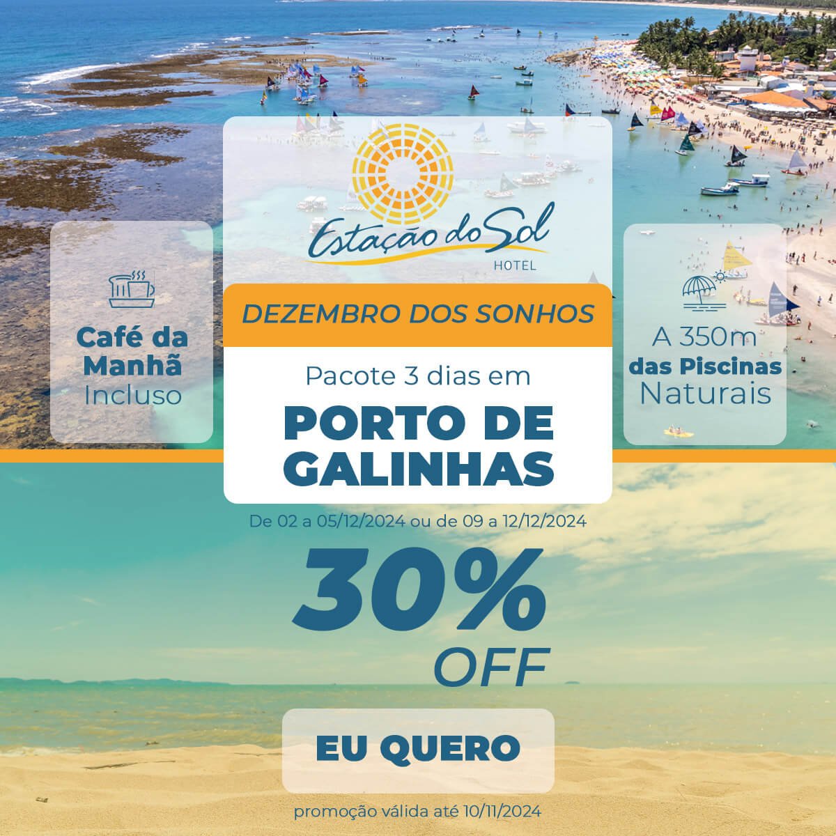 Promoção Hotel Porto de Galinhas